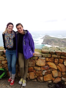 Myself and Thea at Cape Point