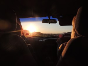 Heading back to the city