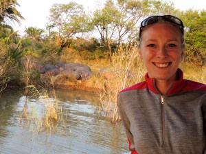 Loving hippos from a safe distance