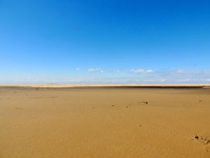 Sand for miles