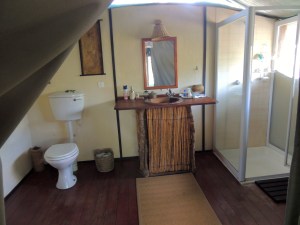 Did I mention they had a bathroom three times the size of the one I have in Cape Town?