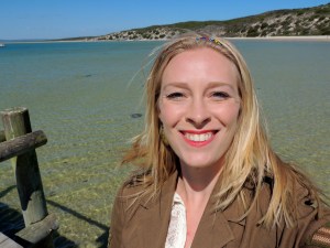 On the dock at Langebaan Lagoon