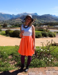 At Haute Cabrière in Franschoek