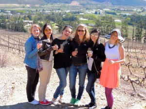 The Highfield girls at Dieu Donné