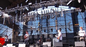 Next to the stage (that's where I live) at Shortstraw