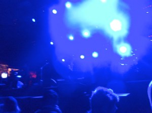 ∆ coming onto the stage