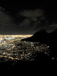 Clouds over Cape Town