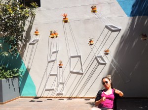 Hannah in the Woodstock Exchange