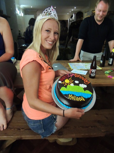 Table Mountain cake from Charly's Bakery