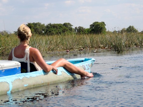 Croc baiting with my toes