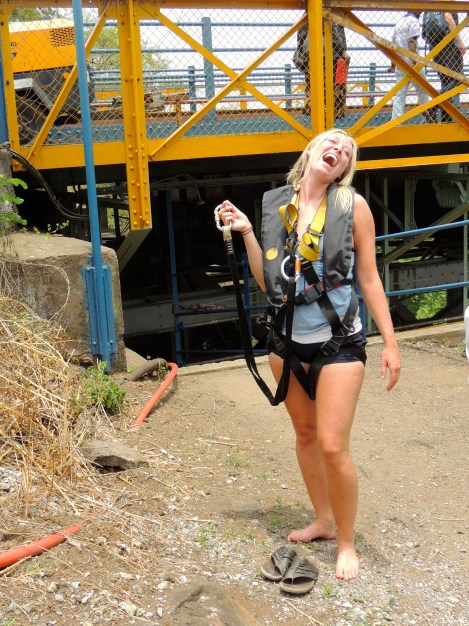 Hysterical laughter that continued for at least two hours