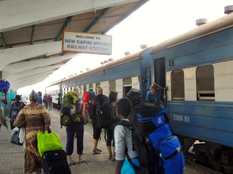 Made it on the train!