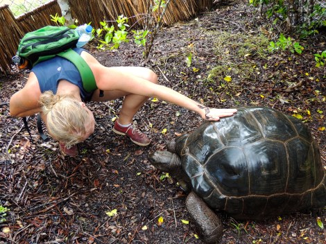 Chatting with my new friend