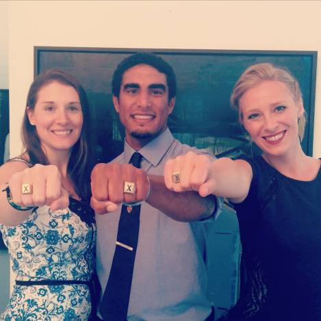 Mini StFX reunion with Madi and Justin