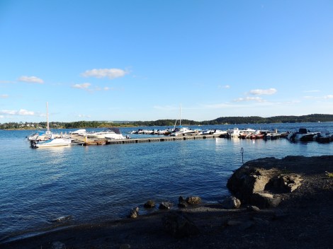 Oslo fjord, out in the burbs