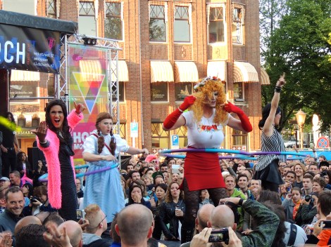 The top three hoopers. Madi and I were conflicted because #doitfortoto (Dorothy actually had a Toto dog that competed in all the events with her) but our favourite was also in the finals.