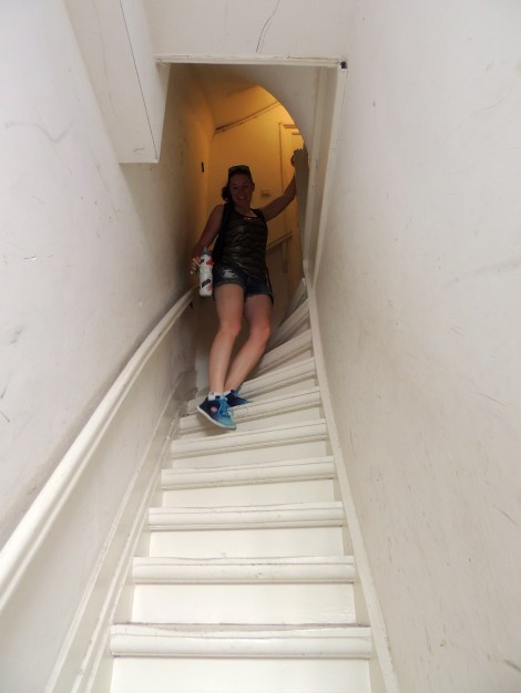 Madi's experiences in Dutch staircases