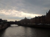 Storm rolling into Hamburg