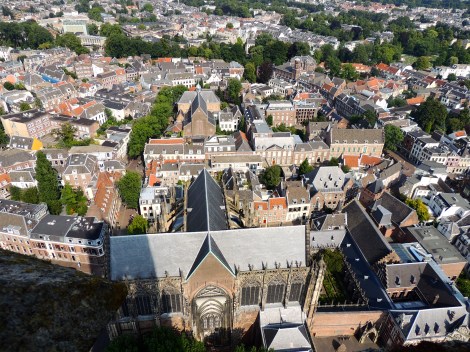 View of the cathedral from the tower