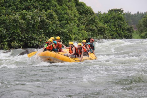 Putting those Old Fort William paddling skills to use